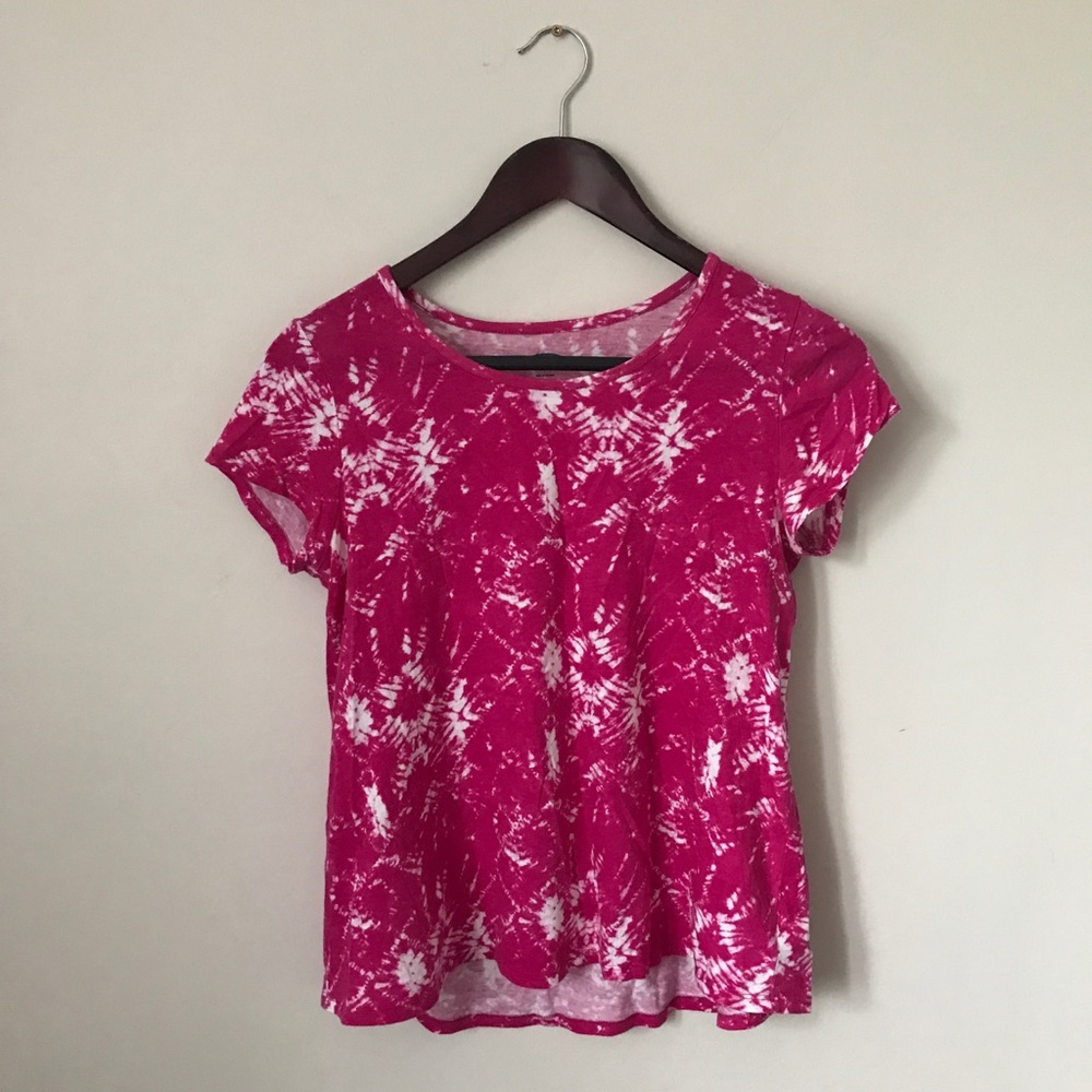 Pink Tie Dye Tee